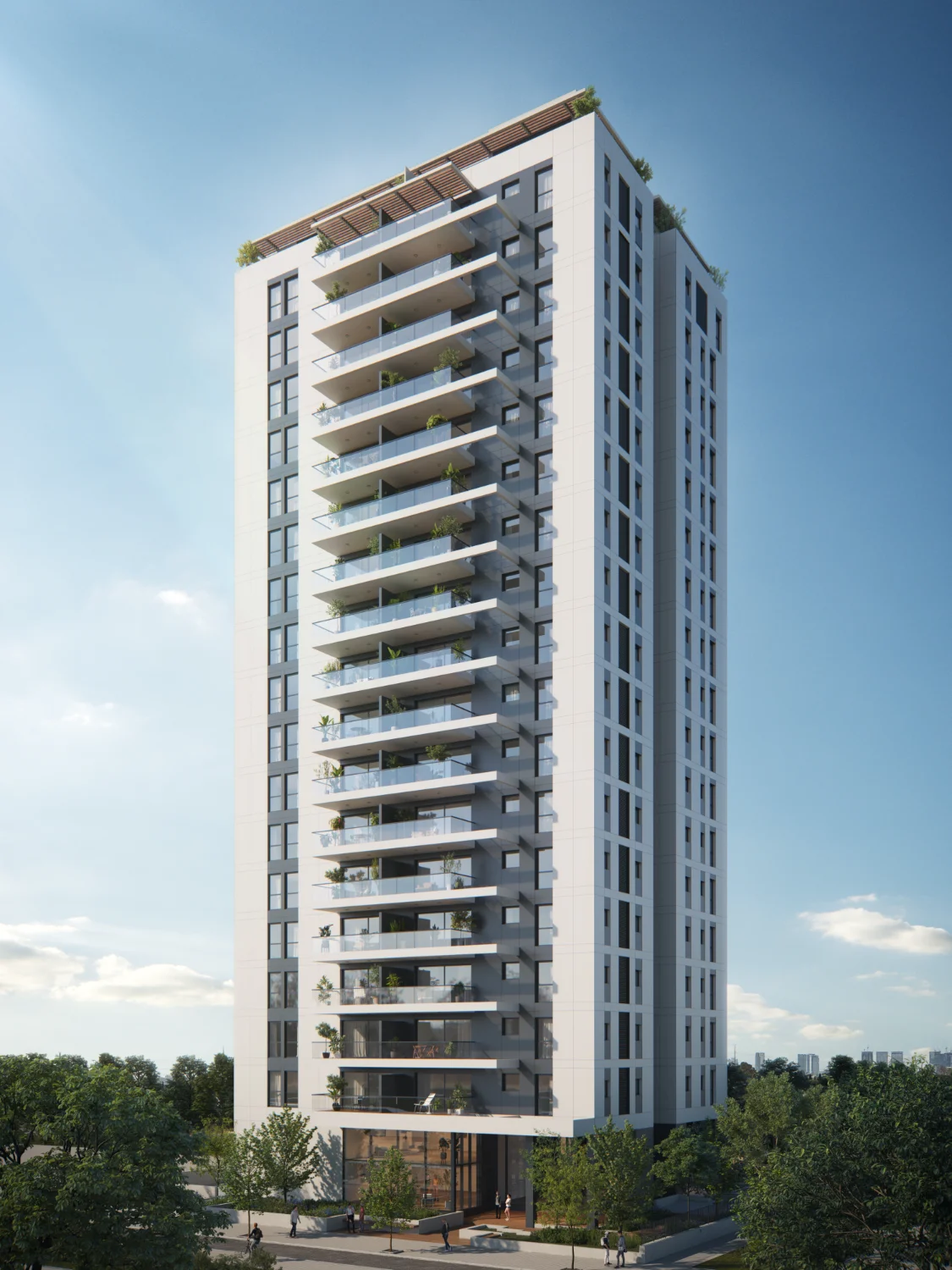 המגדל בחורשות (8) תל אביב יותם פנר ניהול פרויקטים